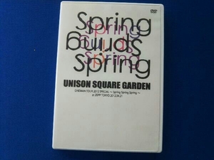 DVD UNISON SQUARE GARDEN ONEMAN TOUR 2012 SPECIAL～Spring Spring Spring～at ZEPP TOKYO 2012.04.21