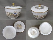 【箱付】 Noritake ノリタケ 日本茶セット&飾り皿 土瓶 蓋付き湯呑 飾り皿(皿立て付)_画像3