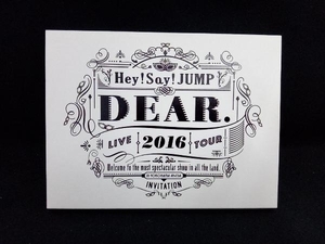 DVD Hey! Say! JUMP LIVE TOUR 2016 DEAR.(初回限定版)