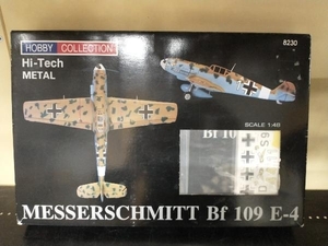  plastic model MESSER SCHMITT Messerschmitt Bf 109 E-4 1/48