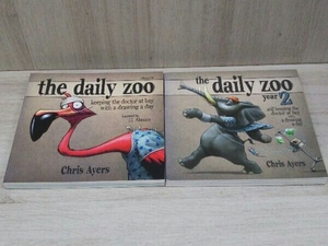 洋書 Chris Ayers the daily zoo the daily zoo year 2 英語版 2冊セット