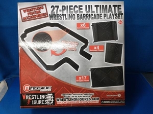 27ピース アルティメイト レスリング バリケード プレイセット ULTIMATE WRESTLING BARRICADE PLAYSET リングサイドコレクティブルズ