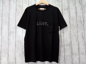 【タグ付き】TAKAHIRO MIYASHITA The Soloist. タカヒロミヤシタザソロイスト LUST Tee 半袖Tシャツ ブラック 48 店舗受取可