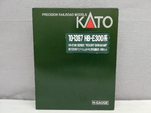 Nゲージ 動作確認済 現状品 Nゲージ KATO 10-1367 HB-E300系「リゾートしらかみ」 青池編成 4両セット