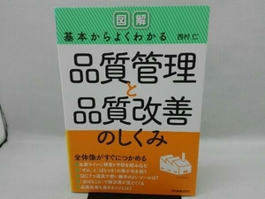 折れ目・背ヤケ有り ＜図解＞基本からよくわかる品質管理と品質改善のしくみ 西村仁