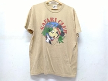 【ヴィンテージ 90's】THE WALT DISNEY COMPANY SAFARI CLUB ミッキーマウスプリントTシャツ メンズ ベージュ USA製_画像2