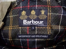 BARBOUR ブルーダン DURHAM STOWAWAY JACKET ジャケット カーキ SIZE:UK.Sサイズ （JP.M〜L相当）_画像7