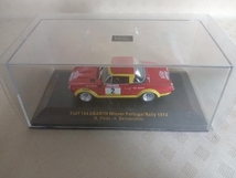 ixomodels FIAT 124 ABARTH Winner Portugal Rally 1974 RAC032_画像1