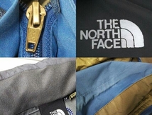 THE NORTH FACE マウンテンパーカー ノースフェイス NP10712 GORE-TEX ゴアテックス ブルー×グレー Mサイズ_画像5