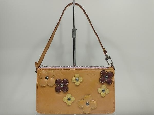LOUIS VUITTON ルイ ヴィトン ヴェルニ ハンドバッグ フラワーレキシントン M92248 花柄 レディース鞄 ポーチ ピンク系 店舗受取可