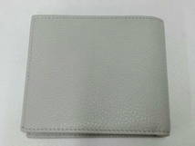 GIVENCHY ジバンシィ イタリア製 BILLFOLD 4CC 二つ折り財布 BK6090K18A 030 CALF レザー グレー 箱付き 店舗受取可_画像2