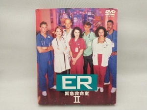 【外箱に傷み・ディスクケースに傷が目立ちます】 DVD ER 緊急救命室 ＜セカンド＞セット2[DISC4~6]