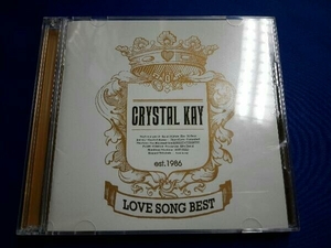 Crystal Kay CD LOVE SONG BEST(初回限定盤)(2CD)