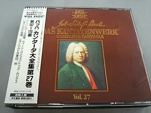 N.アーノンクール/ウィーン・コンツェントゥス・ムジクス J.S.バッハ:カンタータ大全集第27巻