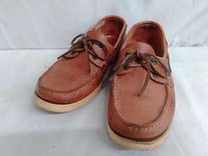 PARABOOT/パラブーツ/BARTH/バース/レザー/デッキシューズ/モカシンローファー/ブラウン/25.5cm/フランス製/0510