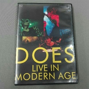 LIVE IN MODERN AGE(Blu-ray Disc)/DOESの画像1