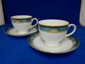 WEDGEWOOD ウエッジウッド　カップ&ソーサー　ペア　美品　Bone China ENGLAND