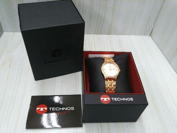 新品、未使用】TECHNOS テクノス クォーツ デイト【新古品