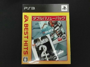 PS3 skate 2( Japanese edition )+ skate 3( English version ) EA BEST HITS double value pack 