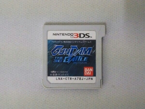 ソフトのみ ニンテンドー3DS GUNDAM THE 3D BATTLE