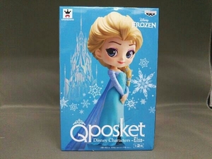 未開封品 フィギュア バンプレスト エルサ(ドレス:水色) Disney Characters Q posket -Elsa-