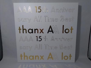 AAA CD AAA 15th Anniversary All Time Best -thanx AAA lot-(初回生産限定盤)