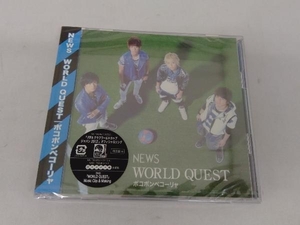 【未開封品】 NEWS CD WORLD QUEST/ポコポンペコーリャ(初回限定盤A)(DVD付)