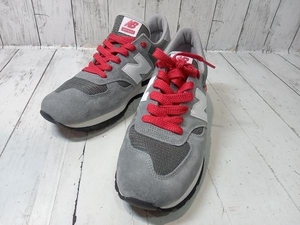 状態良好 New Balance M990VS1 ニューバランス M990VS1 made in USA グレー サイズ27.5cm 保存袋 替え紐付き 店舗受取可