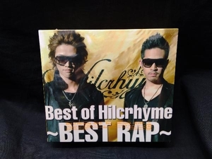 Hilcrhyme CD Best of Hilcrhyme~BEST RAP~(初回限定盤)(2CD)(DVD付)