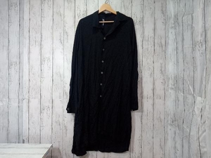 GroundY グラウンドワイ YOHJI YAMAMOTO ヨウジヤマモト Opennecked SuperRayonTwill ShirtJacket シャツジャケット ブラック 3 店舗受取可