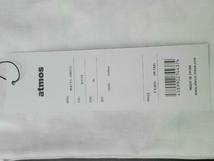 【タグ付】ATMOS×Graphic designer MILTZ メンズ size:XL 半袖Tシャツ ホワイト アトモス_画像7
