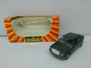 現状品 SOLIDO MERCEDES 190 METAL 1337 1/43