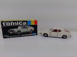 tomica 1/56 ニッサン チェリー F− 1400 クーペGX（ホワイト黒箱）「トミカNo17」国産made in Japan