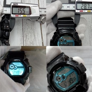 【CASIO】カシオ G-SHOCK ジーショック G -LIDE Gライド GLS-8900 -1JF マットブラックブルーグリーン／時計 腕時計／メンズ 中古の画像6