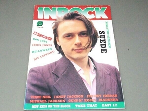 INROCK インロック 1993年8月号 vol.116 ボン・ジョヴィ スウェード
