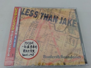 【新品未開封】レス・ザン・ジェイク CD ボーダーズ&バウンダリーズ