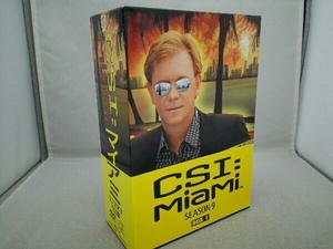 DVD CSI:マイアミ シーズン9 コンプリートDVD BOX-1　デウ゛ィッド・カルーソ