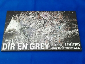 DVD 「a knot」LIMITED -2012.10.10 SHIBUYA-AX-(FC限定版)