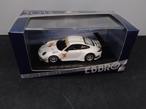 EBBRO 1/43 SUPER GT300 Okayama Test ENDLESS TAISAN PORSCHE 2013 No.0 WHITE