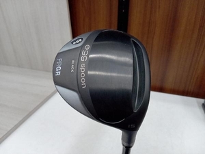 PRGR egg spoon BLACK 3番15° フェアウェイ　美品