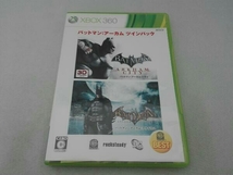 動作未確認 Xbox360 バットマン アーカム ＜ツインパック＞_画像1