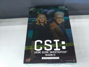 DVD CSI:科学捜査班 シーズン13 コンプリートDVD BOX- テッド・ダンソン