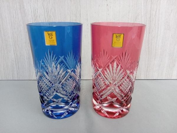 ヤフオク! -江戸切子 カガミクリスタルの中古品・新品・未使用品一覧 正規品/新品 6杯 江戸切子 CRYSTAL 『文化のうー特価』 KAGAMI 食器