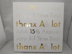 AAA CD AAA 15th Anniversary All Time Best -thanx AAA lot-(初回生産限定盤)