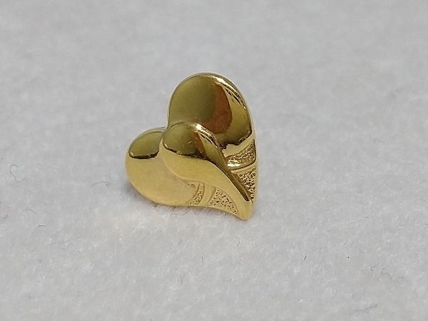 K18 犬の横顔 ピンブローチ 18金 タイタック アクセサリー ブローチ ...