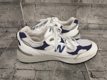 箱付き new balance M992 ECUSA製 ニューバランス M992 スニーカー 28.5cm 白 店舗受取可_画像3