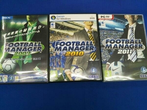 フットボールマネージャー 2007 2010 2011 3本セット!