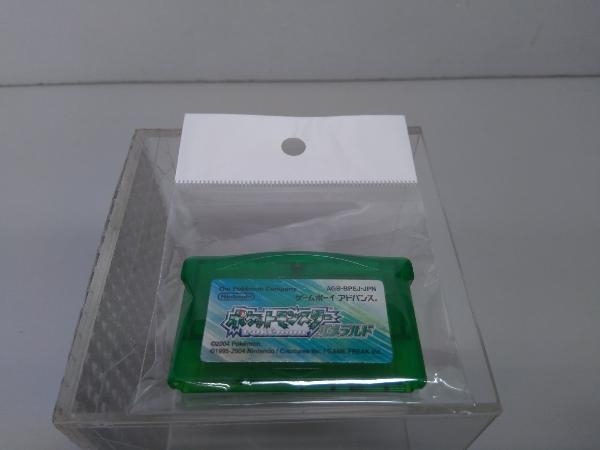 売れ筋日本 ポケモン　エメラルド　ワイヤレスアダプタ付、箱あり、チラシ類完備 携帯用ゲームソフト