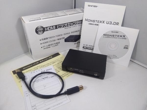 現状品 SKnet SK-MVXU3R MonsterX U3.0R (SK-MVXU3R) ビデオキャプチャー