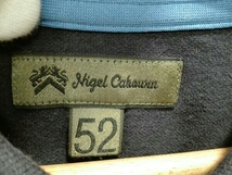 Nigel Cabourn BROAD ARROW POLO ナイジェルケーボン ネイビー 半袖ポロシャツ ワッペン ワンポイント メンズ コットン 日本製_画像3